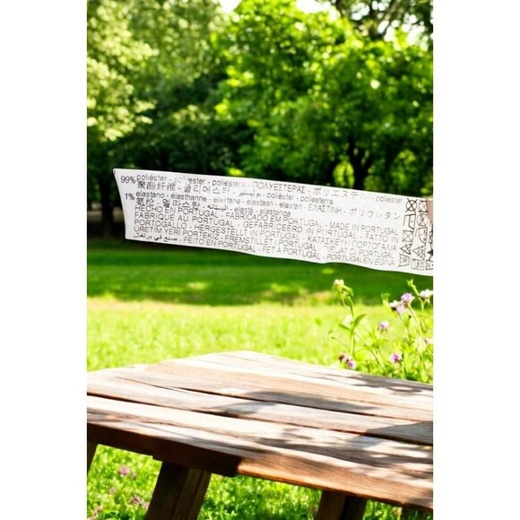 Zara Tan Ruffled Smocked Cami Top - Size M - Made in Portugal - Picture 10 of 12